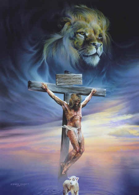 Yeshua Jesus on the Cross - Salvation through His blood